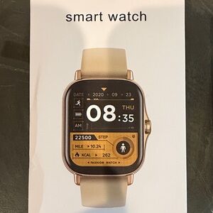 NWT- Smart Watch with Full Inclusion in Black
